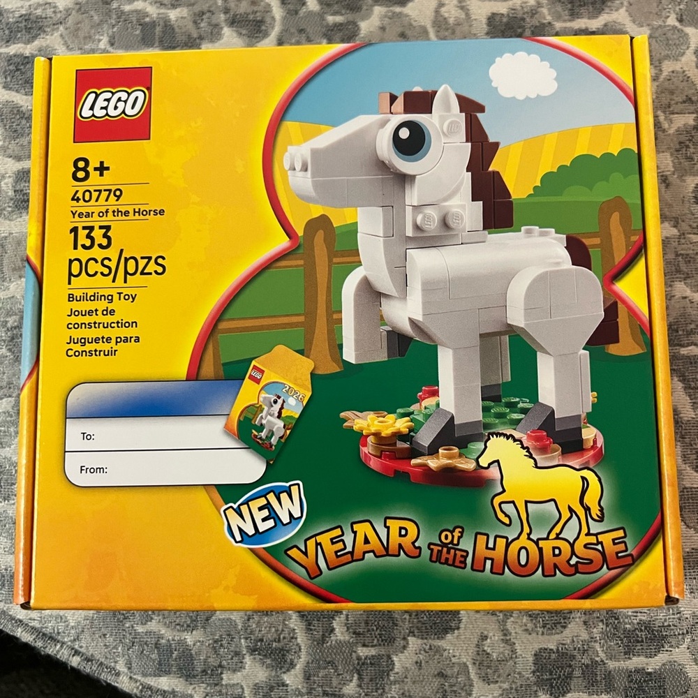 LEGO Year of the Horse Set - White and Brown